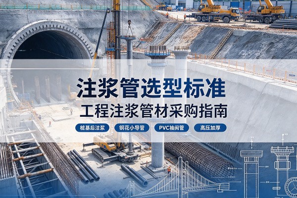 内蒙古注浆管选型标准