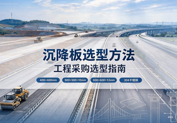 内蒙古沉降板选择方法